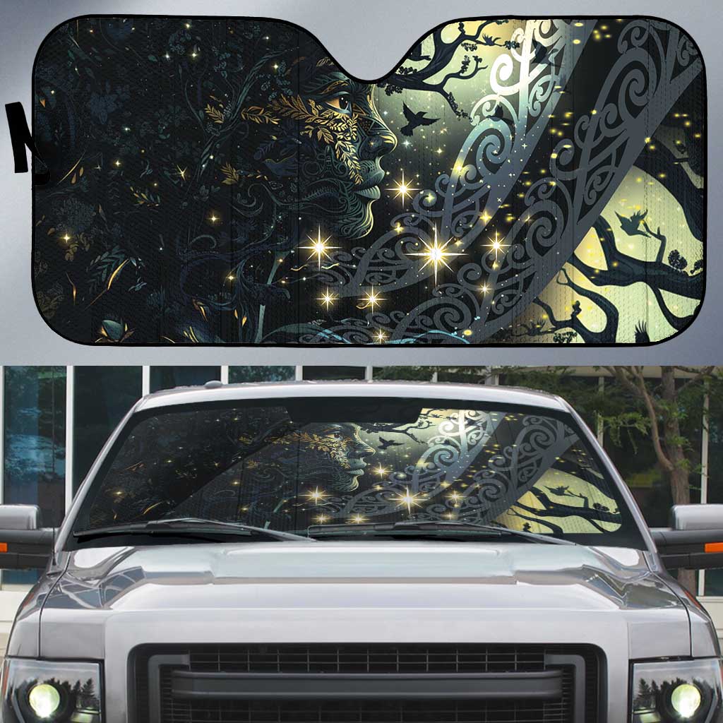New Zealand Matariki Tupuarangi Auto Sun Shade Ng Kai o te Rangi - Aussie Hoodie