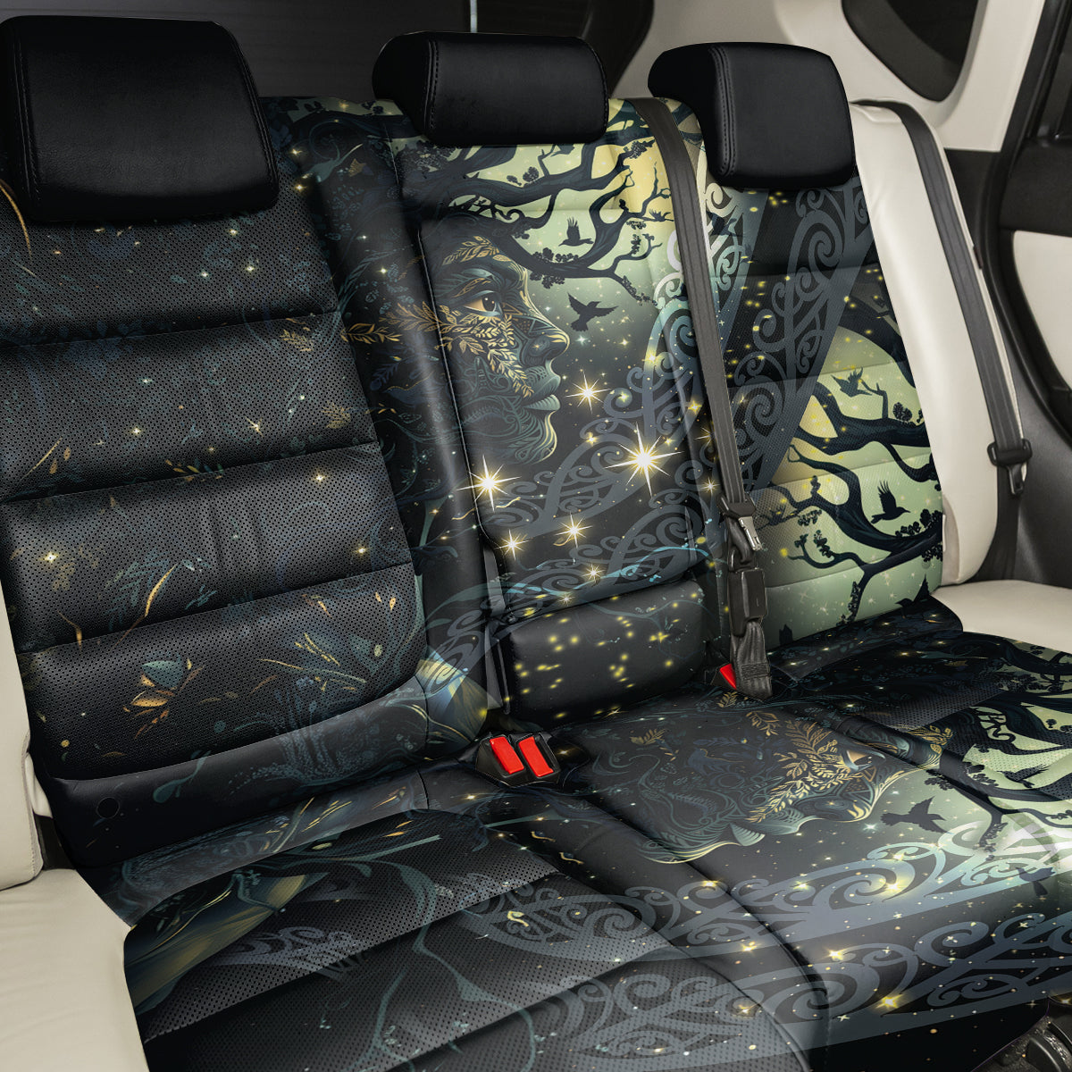New Zealand Matariki Tupuarangi Back Car Seat Cover Ngā Kai o te Rangi