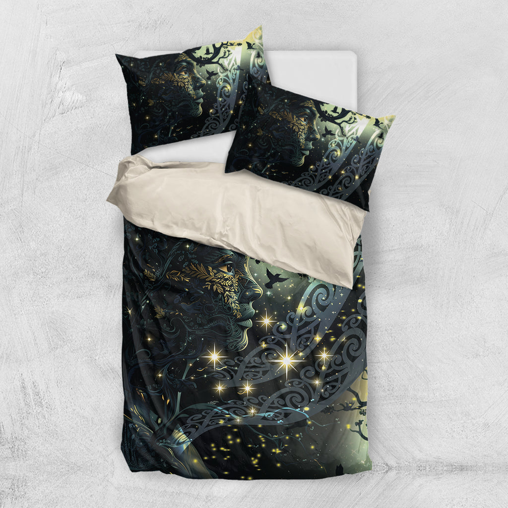 New Zealand Matariki Tupuarangi Bedding Set Ngā Kai o te Rangi