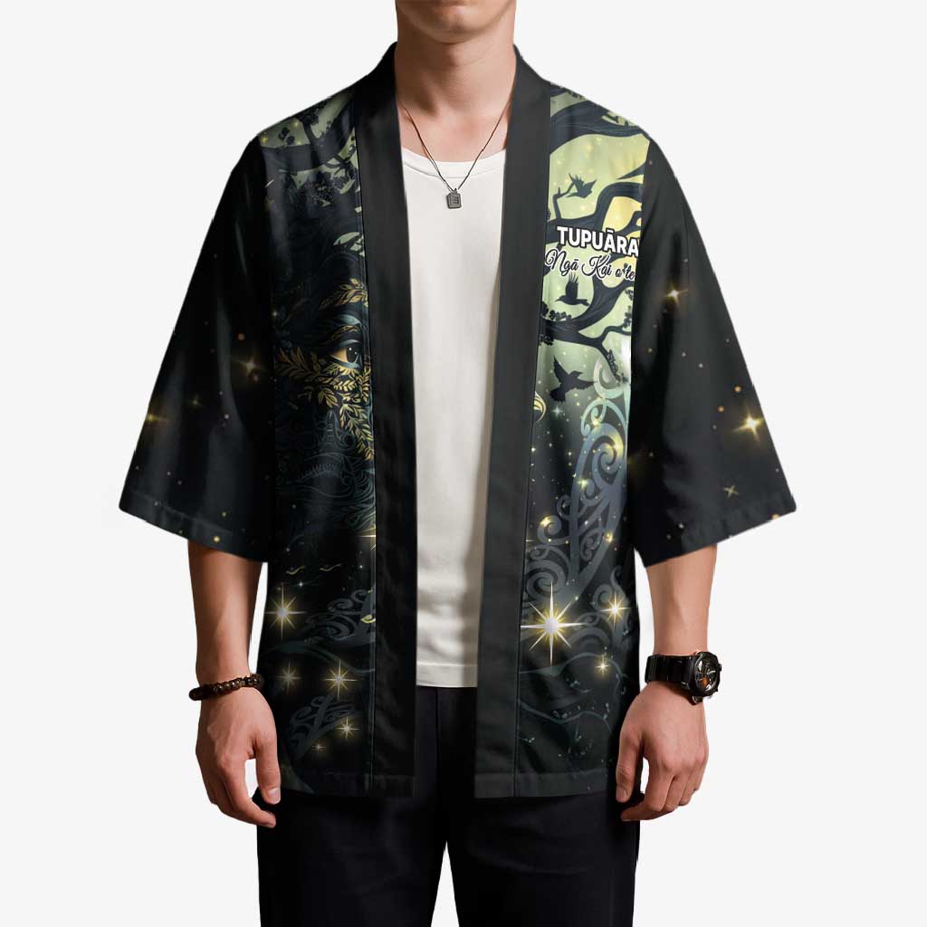 New Zealand Matariki Tupuarangi Kimono Ng Kai o te Rangi - Aussie Hoodie