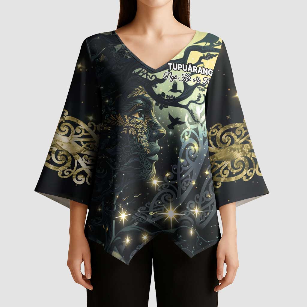 New Zealand Matariki Tupuarangi Kimono Sleeve Blouse Ng Kai o te Rangi - Aussie Hoodie