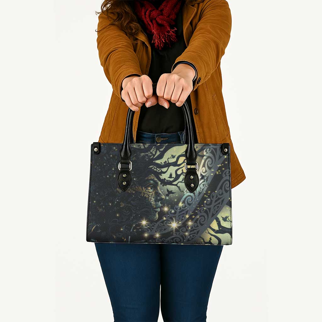 New Zealand Matariki Tupuarangi Leather Bag Ng Kai o te Rangi - Aussie Hoodie