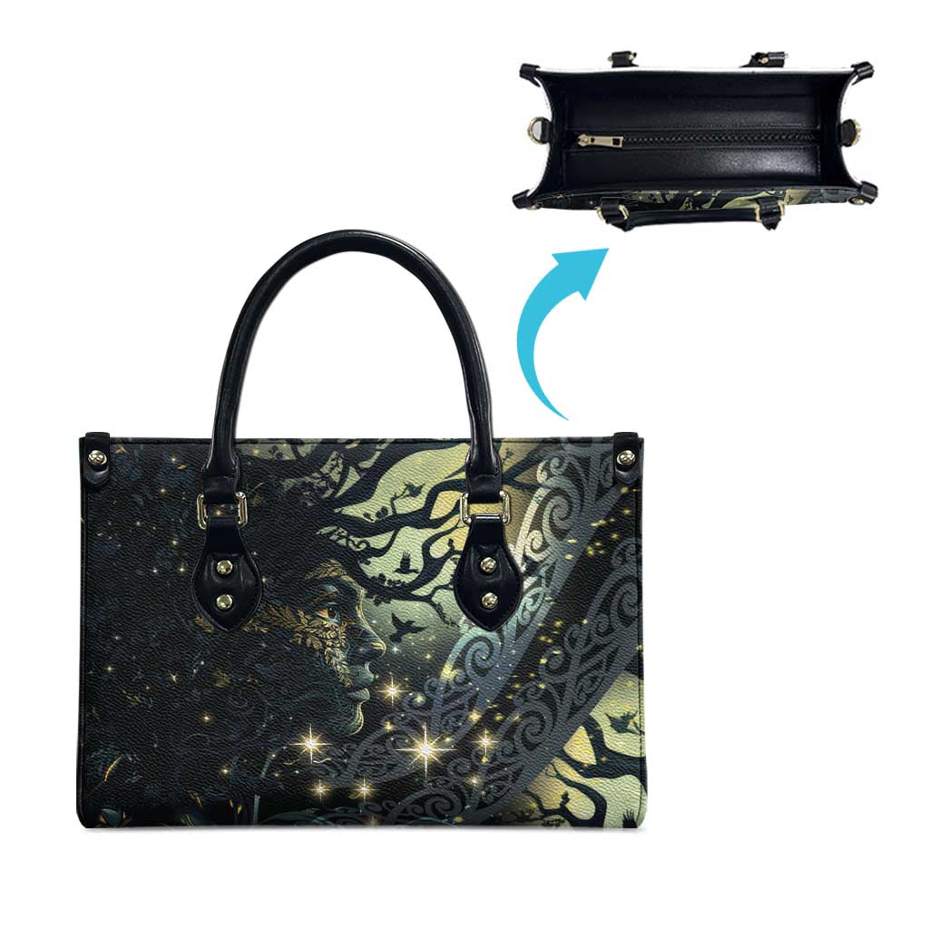 New Zealand Matariki Tupuarangi Leather Bag Ng Kai o te Rangi - Aussie Hoodie
