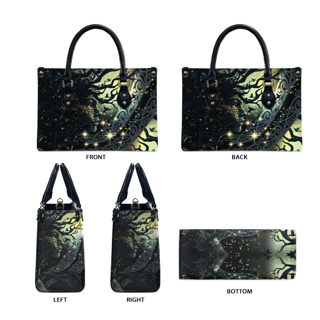 New Zealand Matariki Tupuarangi Leather Bag Ng Kai o te Rangi - Aussie Hoodie
