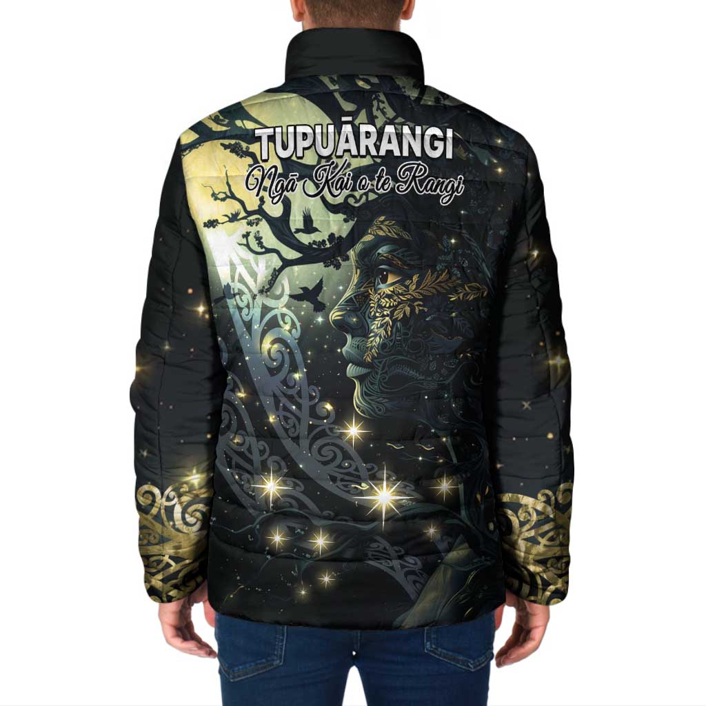 New Zealand Matariki Tupuarangi Padded Jacket Ng Kai o te Rangi - Aussie Hoodie