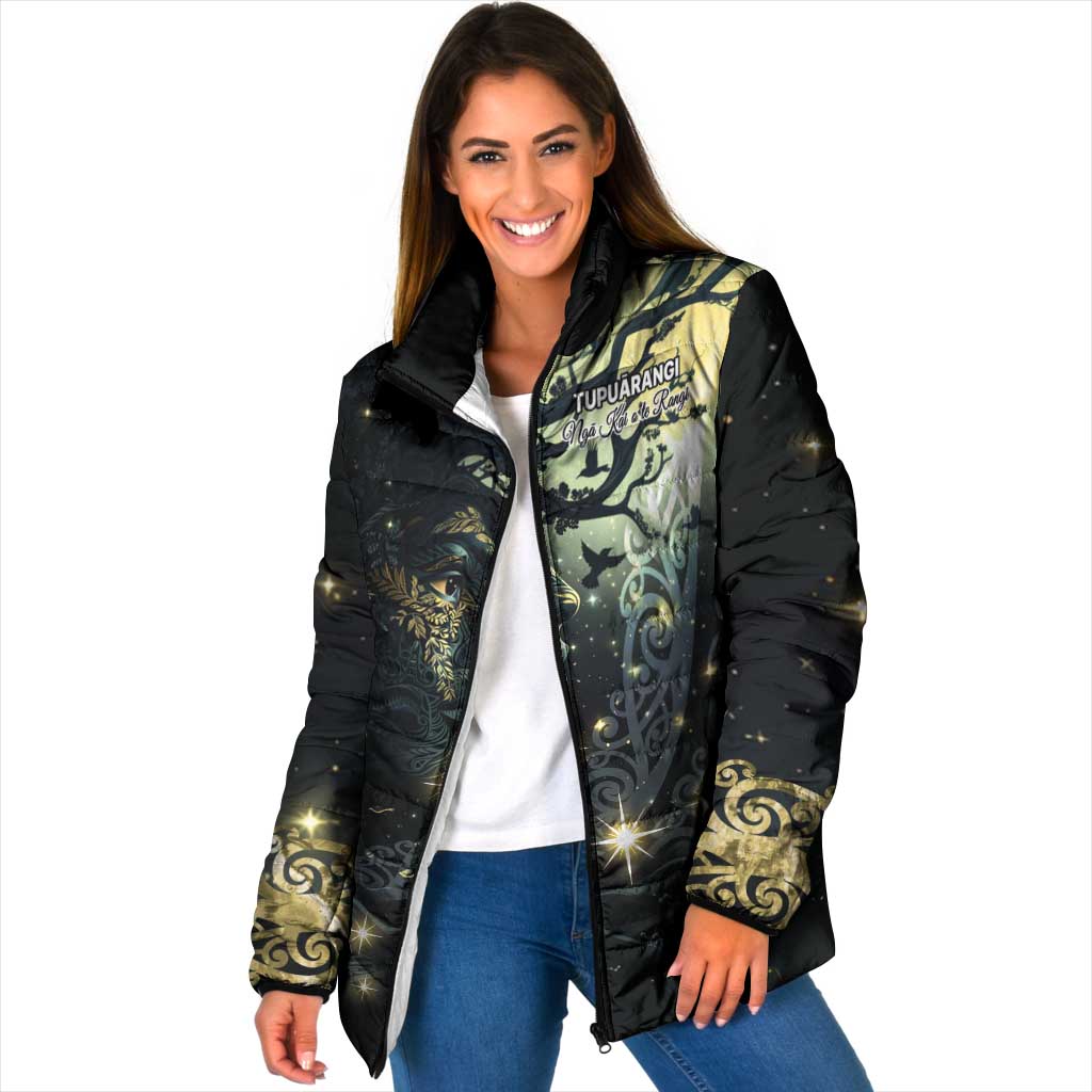 New Zealand Matariki Tupuarangi Padded Jacket Ng Kai o te Rangi - Aussie Hoodie