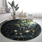 New Zealand Matariki Tupuarangi Round Carpet Ngā Kai o te Rangi