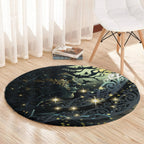 New Zealand Matariki Tupuarangi Round Carpet Ngā Kai o te Rangi