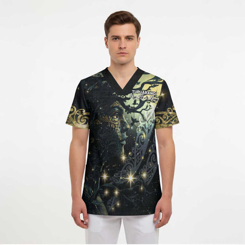 New Zealand Matariki Tupuarangi Scrub Top Ng Kai o te Rangi - Aussie Hoodie
