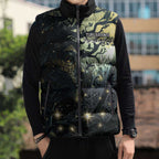 New Zealand Matariki Tupuarangi Sleeveless Puffer Jacket Ng Kai o te Rangi - Aussie Hoodie