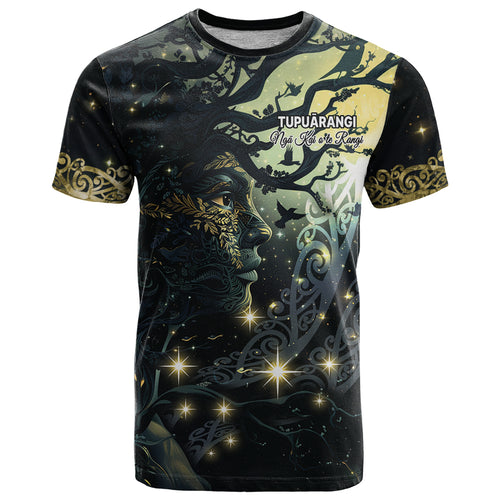 New Zealand Matariki Tupuarangi T Shirt Ngā Kai o te Rangi