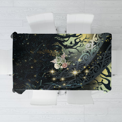 New Zealand Matariki Tupuarangi Tablecloth Ngā Kai o te Rangi
