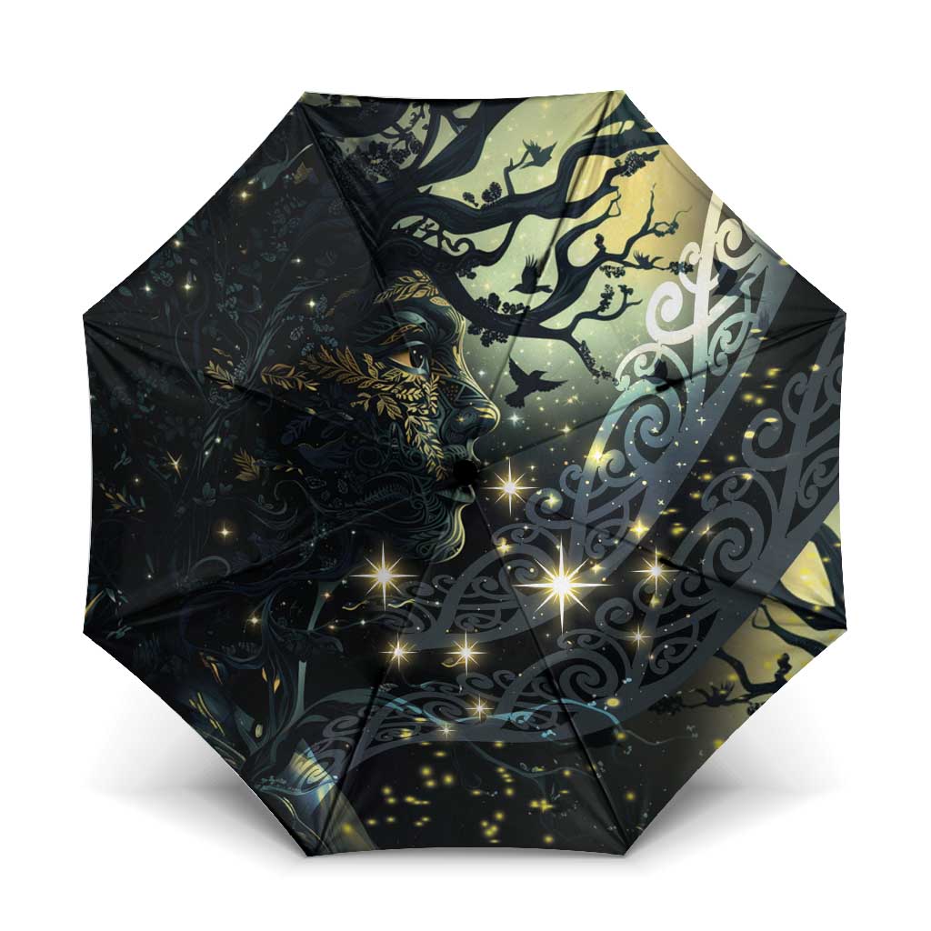 New Zealand Matariki Tupuarangi Umbrella Ng Kai o te Rangi - Aussie Hoodie