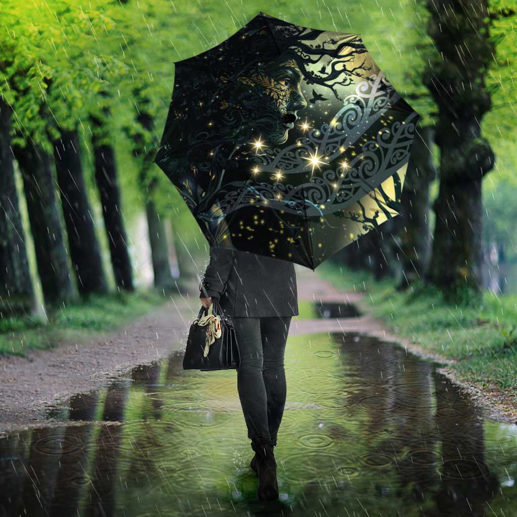 New Zealand Matariki Tupuarangi Umbrella Ng Kai o te Rangi - Aussie Hoodie