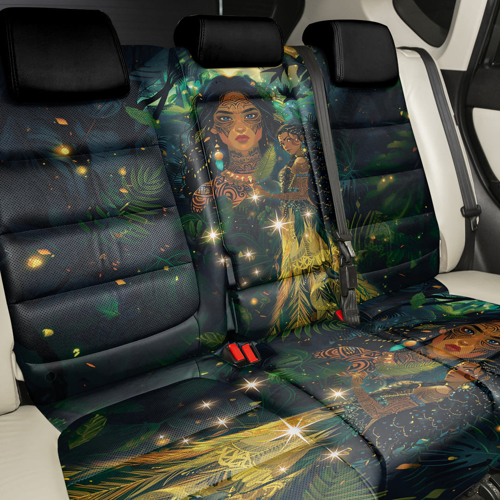 New Zealand Matariki Back Car Seat Cover Rongoā Māori Wellbeing and Good Luck