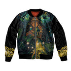 New Zealand Matariki Bomber Jacket Rongoā Māori Wellbeing and Good Luck