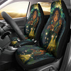 New Zealand Matariki Car Seat Cover Rongoā Māori Wellbeing and Good Luck