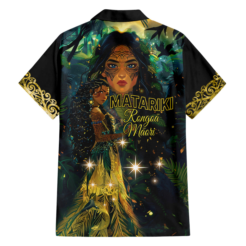 New Zealand Matariki Hawaiian Shirt Rongoā Māori Wellbeing and Good Luck