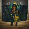 New Zealand Matariki Hooded Blanket Rongoā Māori Wellbeing and Good Luck