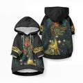New Zealand Matariki Pet Hoodie Rongoā Māori Wellbeing and Good Luck