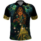 New Zealand Matariki Polo Shirt Rongoā Māori Wellbeing and Good Luck
