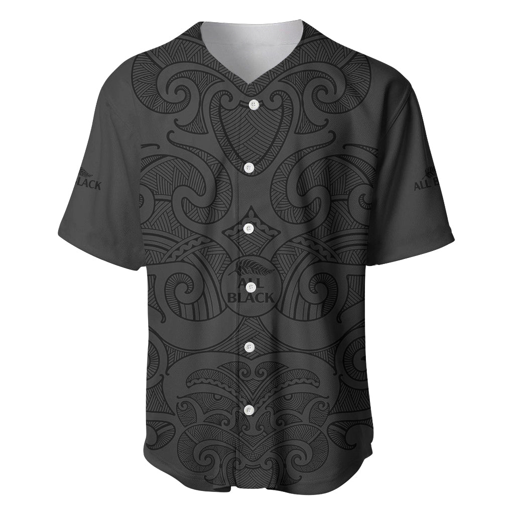 custom-text-and-number-new-zealand-rugby-baseball-jersey-all-black-fern-with-maori-tribal-pattern