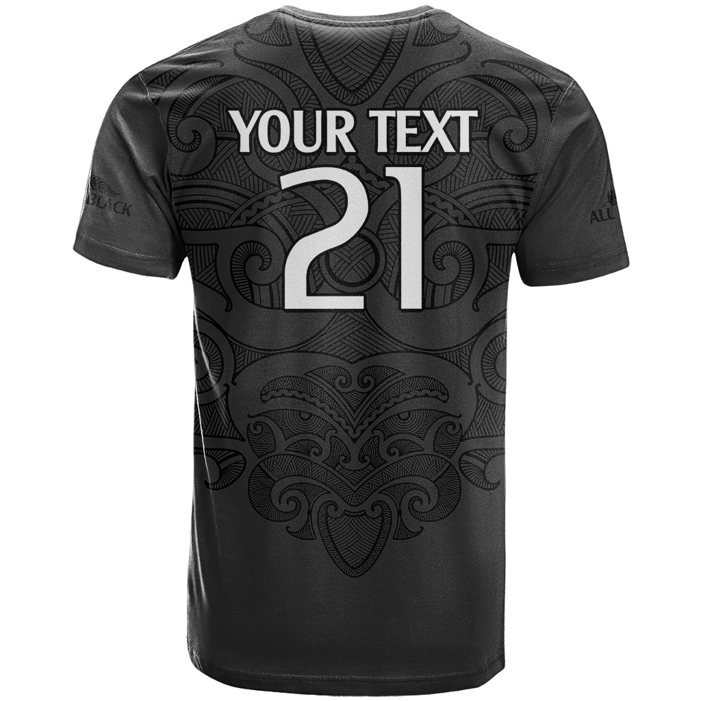 custom-text-and-number-new-zealand-rugby-t-shirt-all-black-fern-with-maori-tribal-pattern