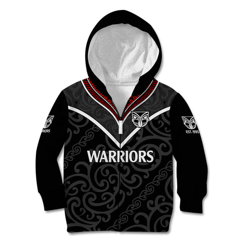 custom-text-and-number-new-zealand-warriors-rugby-kid-hoodie-proud-to-maori-warriors