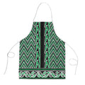 New Zealand Maori Niho Taniwha Apron Kakariki Mangopare and Puhoro Pattern - Aussie Hoodie