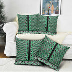 New Zealand Maori Niho Taniwha Pillow Cover Kakariki Mangopare and Puhoro Pattern - Aussie Hoodie