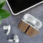 New Zealand Maori Niho Taniwha AirPods Case Karaka Mangopare and Puhoro Pattern - Aussie Hoodie