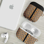 New Zealand Maori Niho Taniwha AirPods Case Karaka Mangopare and Puhoro Pattern - Aussie Hoodie