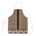 New Zealand Maori Niho Taniwha Apron Karaka Mangopare and Puhoro Pattern - Aussie Hoodie