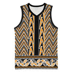 New Zealand Maori Niho Taniwha Basketball Jersey Karaka Mangopare and Puhoro Pattern - Aussie Hoodie