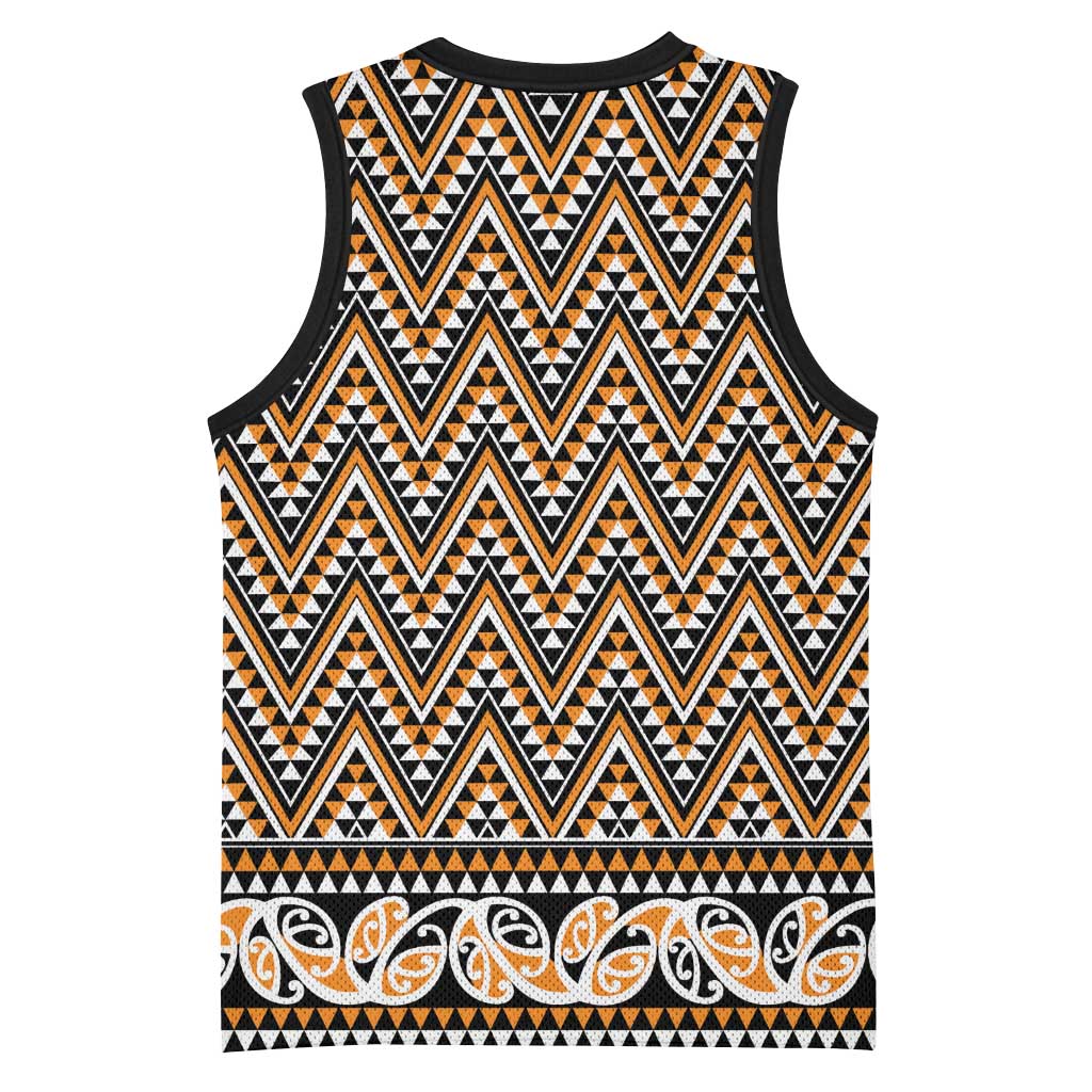 New Zealand Maori Niho Taniwha Basketball Jersey Karaka Mangopare and Puhoro Pattern - Aussie Hoodie