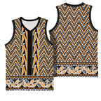 New Zealand Maori Niho Taniwha Basketball Jersey Karaka Mangopare and Puhoro Pattern - Aussie Hoodie