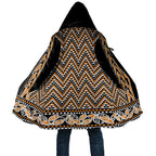 New Zealand Maori Niho Taniwha Cloak Karaka Mangopare and Puhoro Pattern - Aussie Hoodie