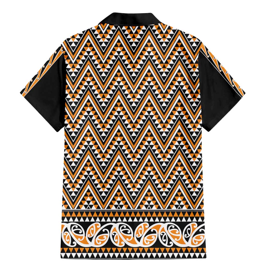 New Zealand Maori Niho Taniwha Family Matching Mermaid Dress and Hawaiian Shirt Karaka Mangopare and Puhoro Pattern