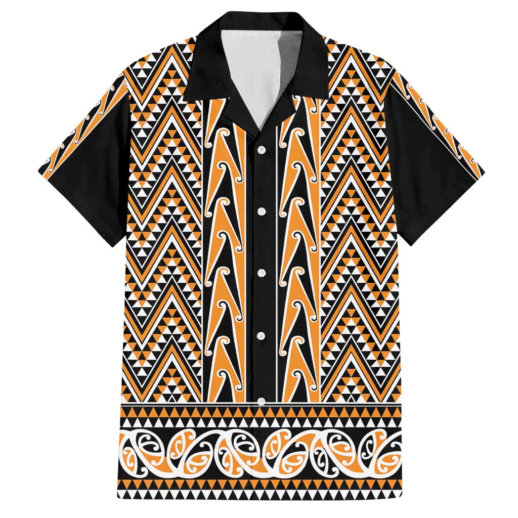 New Zealand Maori Niho Taniwha Family Matching Off Shoulder Maxi Dress and Hawaiian Shirt Karaka Mangopare and Puhoro Pattern