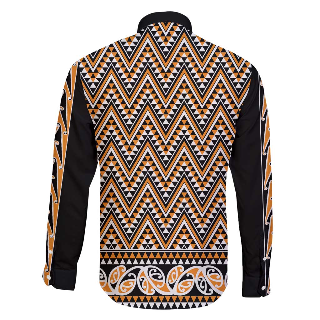 New Zealand Maori Niho Taniwha Family Matching Off Shoulder Maxi Dress and Hawaiian Shirt Karaka Mangopare and Puhoro Pattern