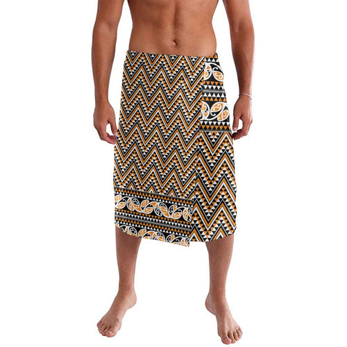 New Zealand Maori Niho Taniwha Lavalava Karaka Mangopare and Puhoro Pattern