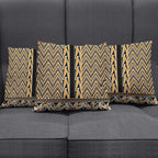 New Zealand Maori Niho Taniwha Pillow Cover Karaka Mangopare and Puhoro Pattern - Aussie Hoodie