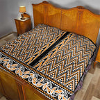 New Zealand Maori Niho Taniwha Quilt Karaka Mangopare and Puhoro Pattern