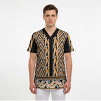 New Zealand Maori Niho Taniwha Scrub Top Karaka Mangopare and Puhoro Pattern - Aussie Hoodie