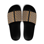 New Zealand Maori Niho Taniwha Slide Sandals Karaka Mangopare and Puhoro Pattern - Aussie Hoodie