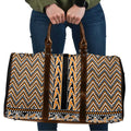 New Zealand Maori Niho Taniwha Travel Bag Karaka Mangopare and Puhoro Pattern - Aussie Hoodie