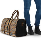 New Zealand Maori Niho Taniwha Travel Bag Karaka Mangopare and Puhoro Pattern - Aussie Hoodie