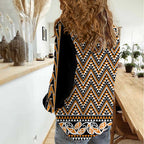 New Zealand Maori Niho Taniwha Women Casual Shirt Karaka Mangopare and Puhoro Pattern