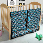 New Zealand Maori Niho Taniwha Quilt Kikorangi Mangopare and Puhoro Pattern