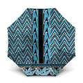 New Zealand Maori Niho Taniwha Umbrella Kikorangi Mangopare and Puhoro Pattern - Aussie Hoodie